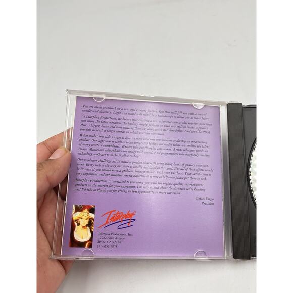 Alone in the Dark (Panasonic 3DO, 1994) Complete Video Game Interplay - Picture 6 of 8